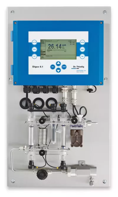 Imagem de demonstração do produto Digox 6.1 - Analisador de oxigênio dissolvido para indústria de bebidas